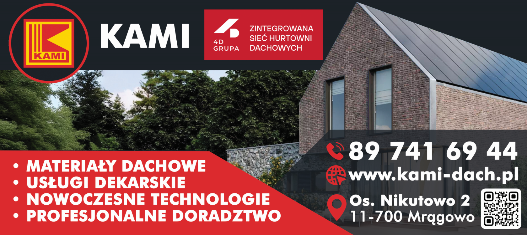 KAMI Pokrycia Dachowe - okna dachowe MRĄGOWO okna dachowe MRĄGOWO
